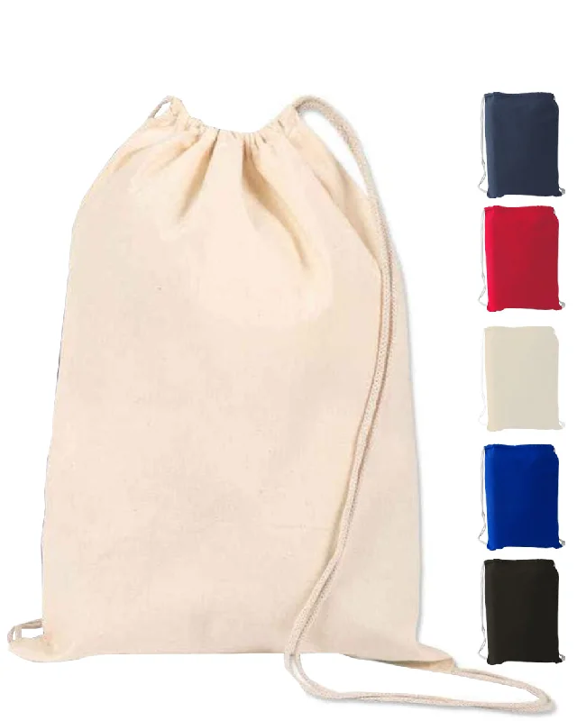 12 ct Large Size Sport Economical Drawstring Bag - By Dozen