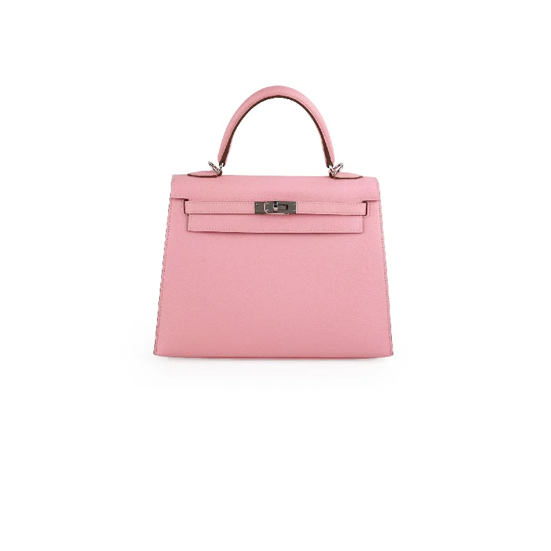 Hermes Kelly 25 Epsom Rose Confetti - Y Stamp