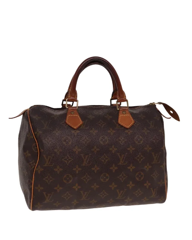 Monogram Canvas Hand Bag with Minor Flaws Made in France