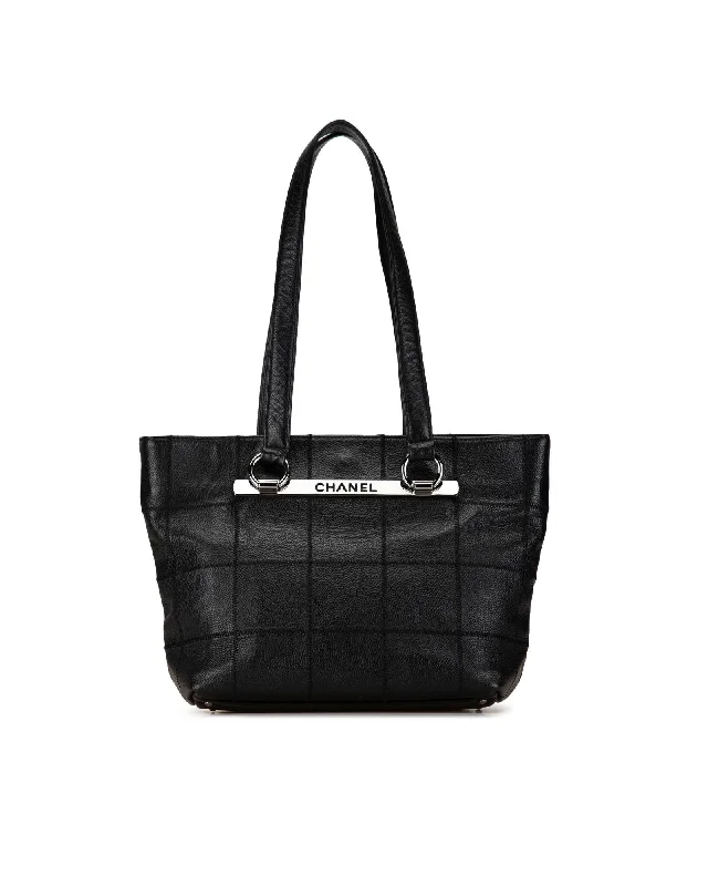 Caviar Leather Tote Bag