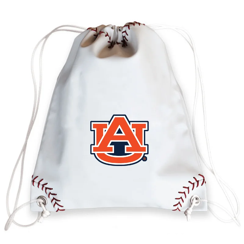 Auburn Tigers Baseball Drawstring Bag