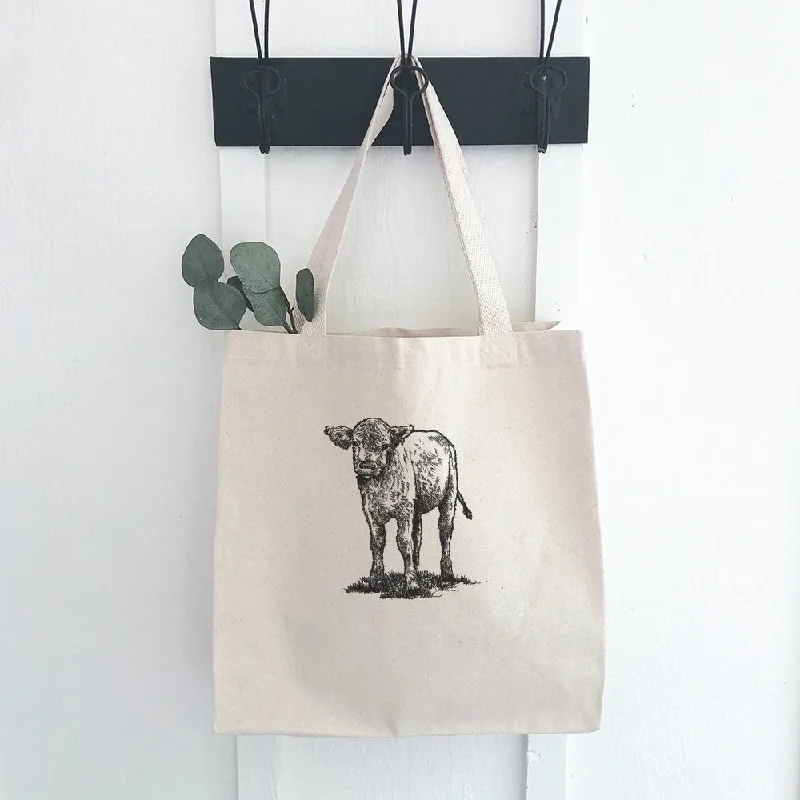 Baby Cow - Canvas Tote Bag