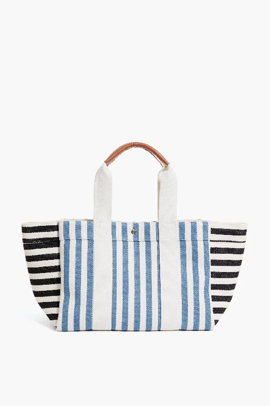 Blue and Black Parcours M Palais Royal Tote