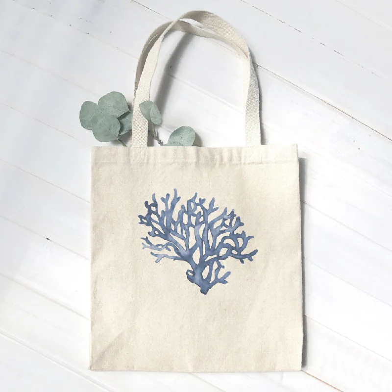 Blue Coral - Canvas Tote Bag