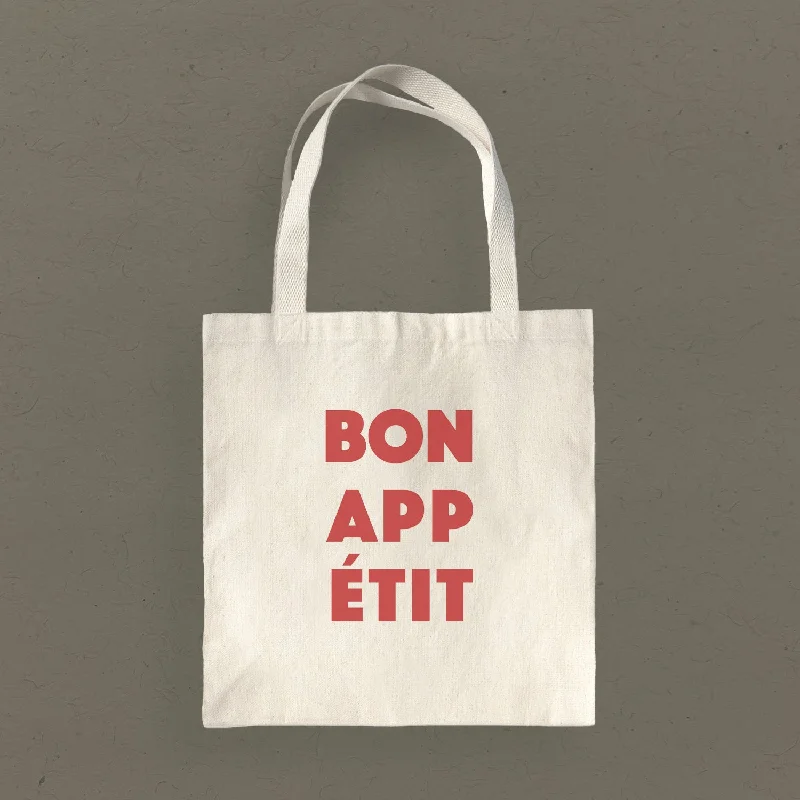 Bon Appetit - Canvas Tote Bag