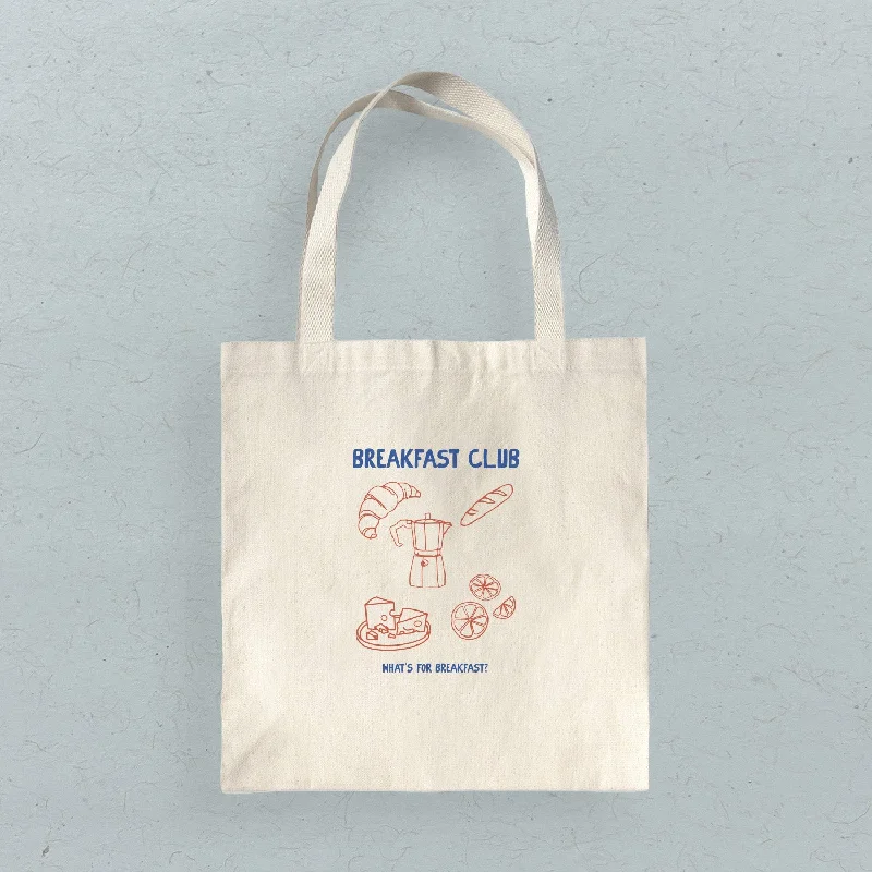 Breakfast Club - Canvas Tote Bag