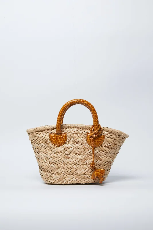 Cognac Petite Beach and Town Tote