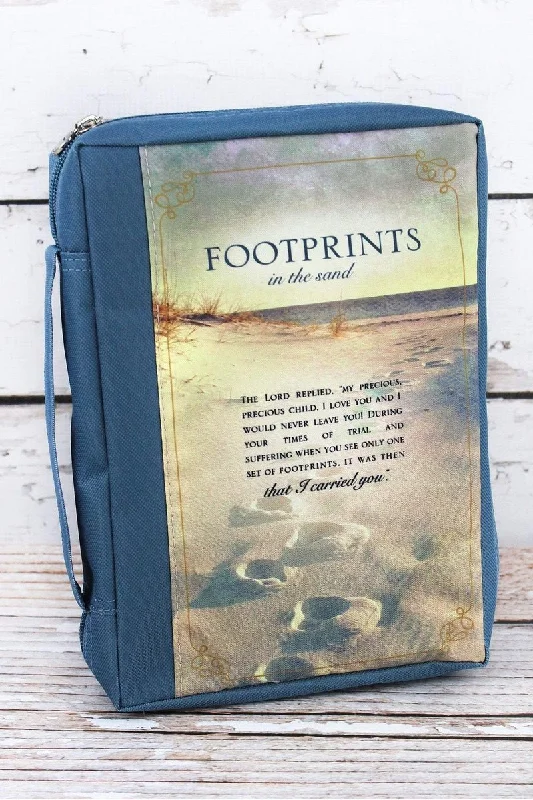 Footprints Bible Cover