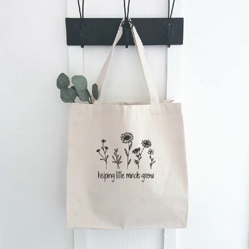 Helping Little Minds Grow - Canvas Tote Bag