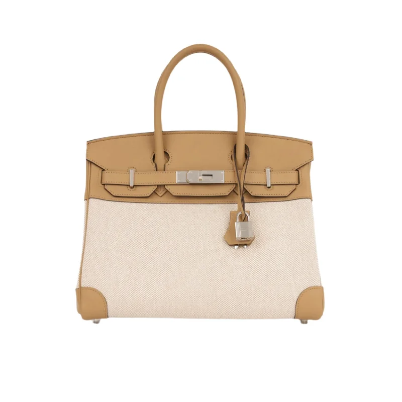 Hermès Birkin 30 Toile - Chai/Ecru (NWT)