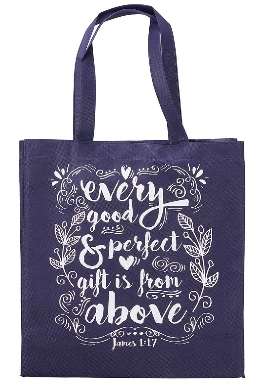 James 1:17 'Every Good & Perfect Gift' Tote Bag