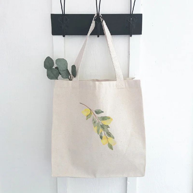 Lemon Branch - Canvas Tote Bag