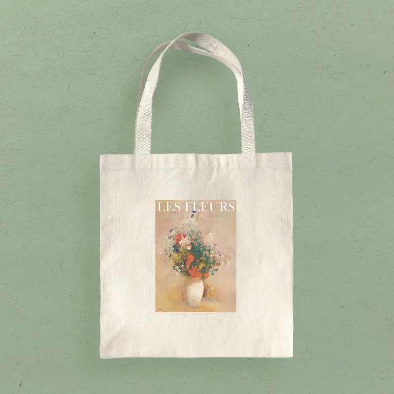 Les Fleurs (The Flowers) - Canvas Tote Bag