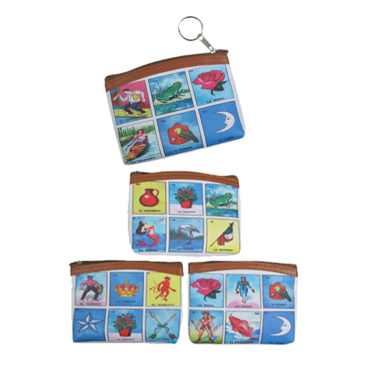 Loteria Single Zip Coin Bag