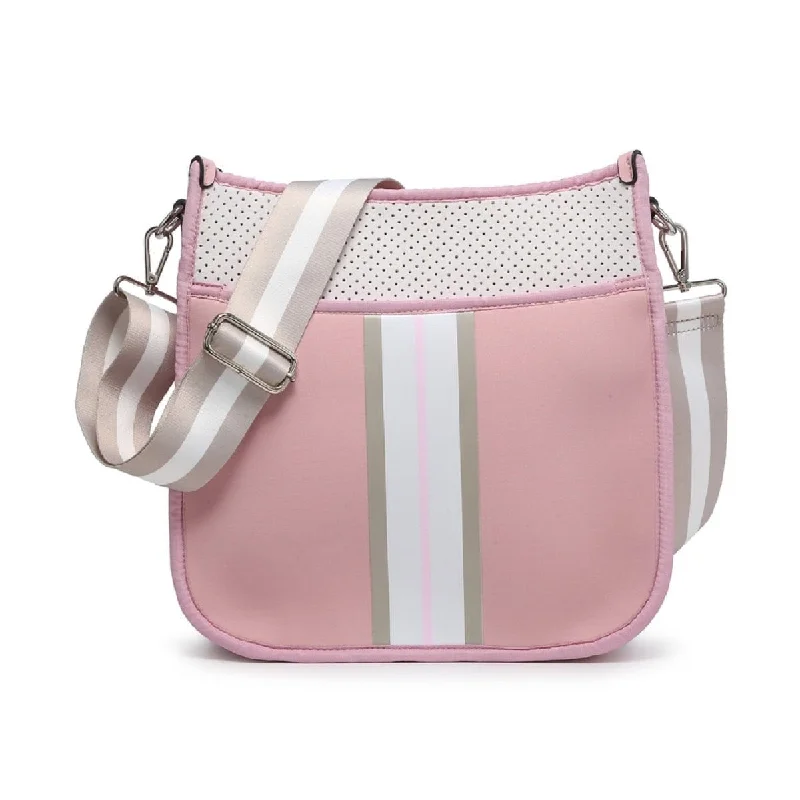 M2024STRP Stripe Neoprene Crossbody w/ Guitar Strap