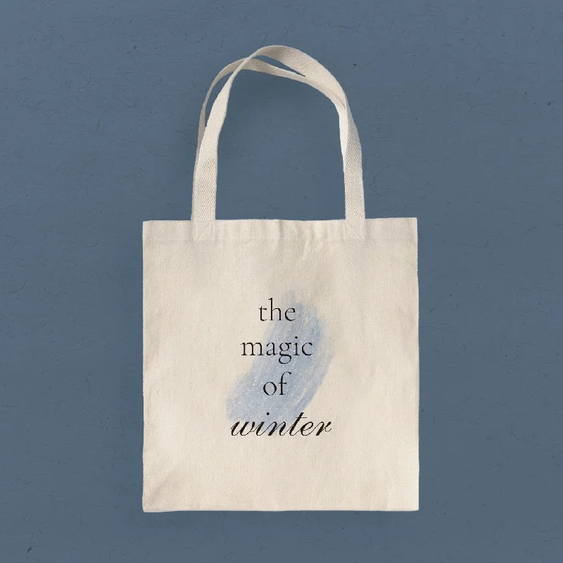 Magic of Winter - Canvas Tote Bag