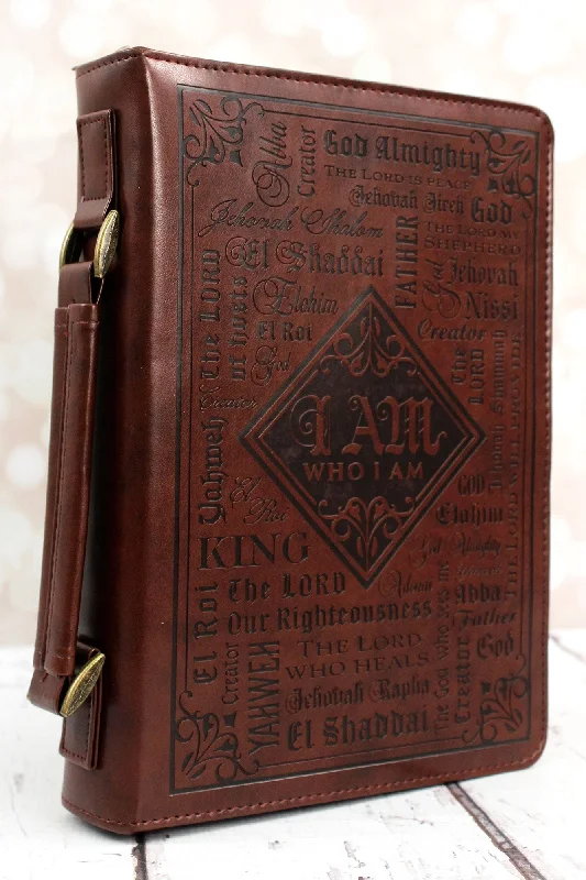 Names of God LuxLeather Large Bible Cover