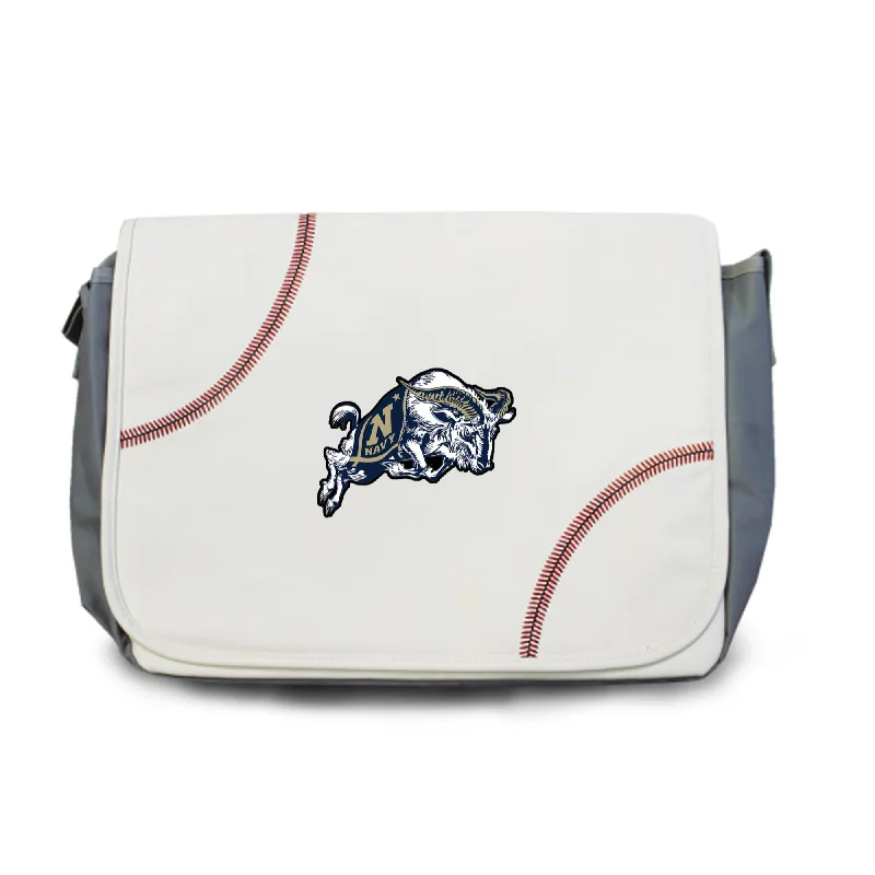 Navy Midshipmen Baseball Messenger Bag