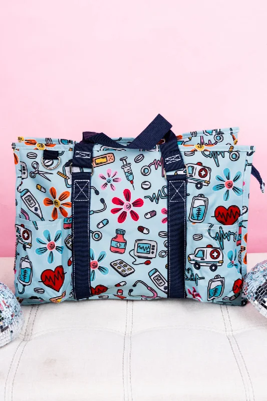 Healing Blooms Utility Tote