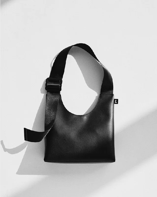 Eco-friendly vegan leather terrible hobo bag small