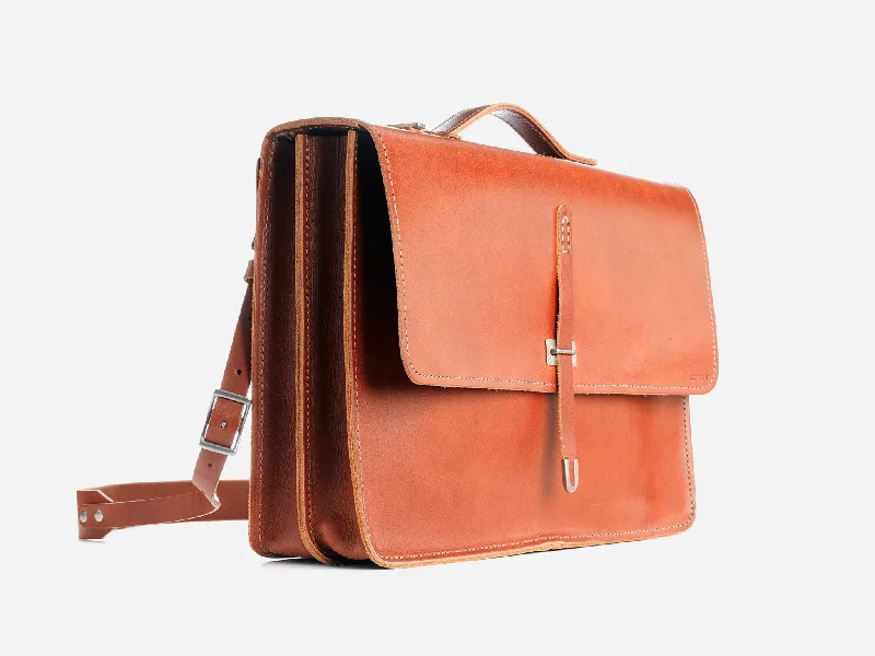 No. 486 15" Schoolboy Satchel