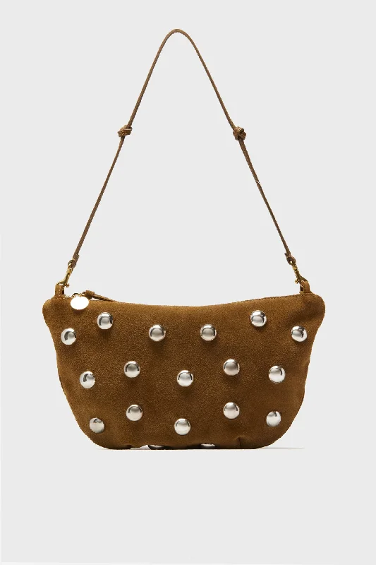 Oat Studded Lune Bag