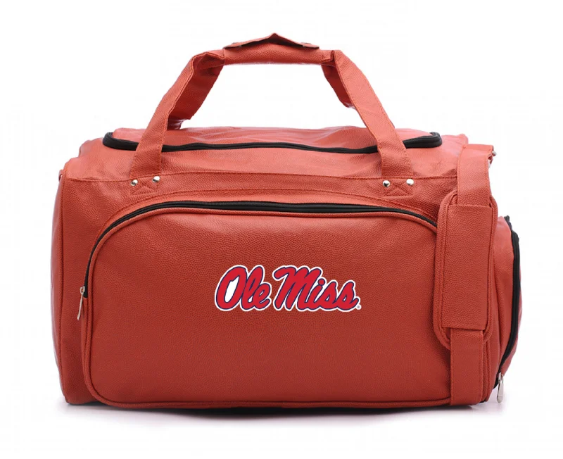 Ole Miss Rebels Basketball Duffel Bag