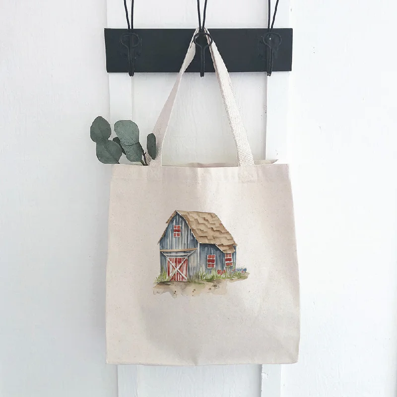 Painted Barn - Canvas Tote Bag