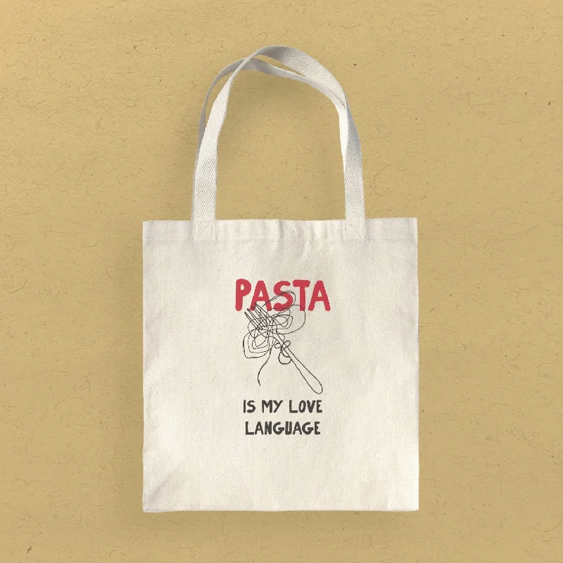 Pasta Is My Love Language - Canvas Tote Bag