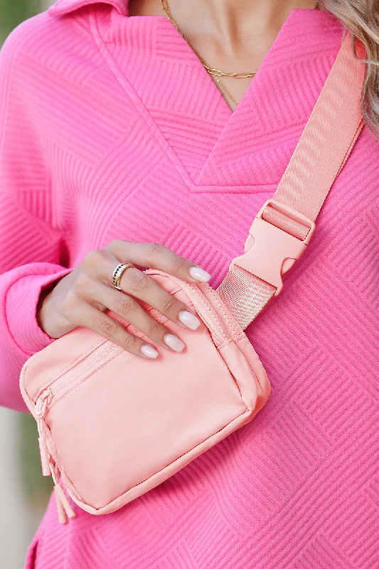 PREORDER! ETA 12/26 Light Pink Brenton Belt Bag **SHIPPING EXPECTED TO BEGIN ON DATE 12/26**