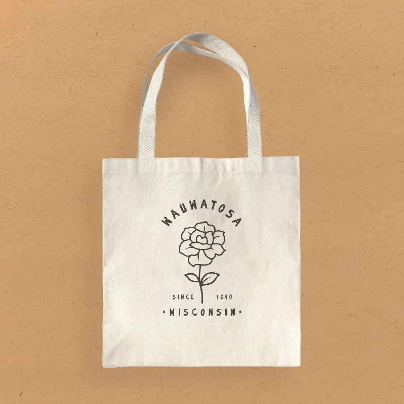 Rose City State Estd - Canvas Tote Bag