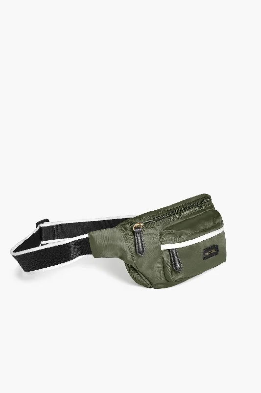 Safari Green Fold Up Belt Bag