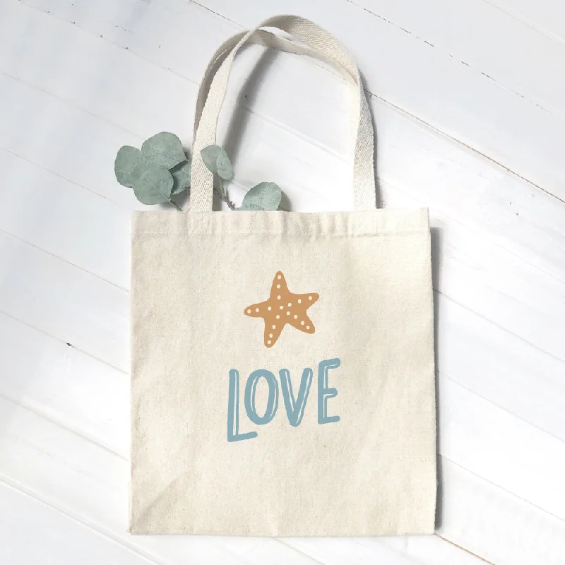 Sea Star Love - Canvas Tote Bag