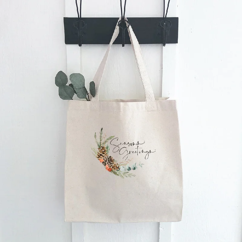 Seasons Greetings Swag - Canvas Tote Bag