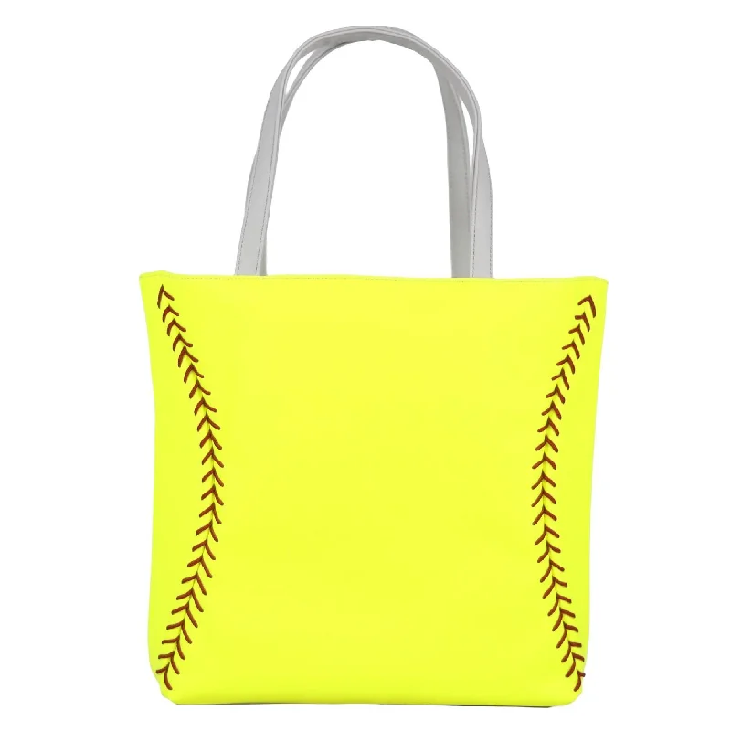 Softball Tote Handbag