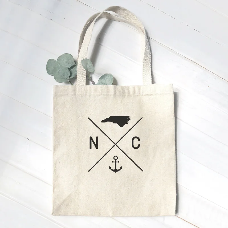 State Abbreviation (Anchor) - Canvas Tote Bag