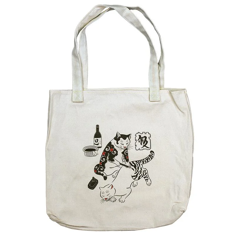 Tebori Cats Tote Bag