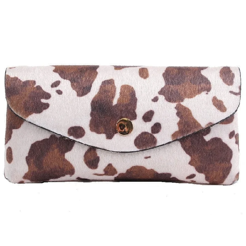 TG10084 Fur Cow Convertible Crossbody/Fanny Pack