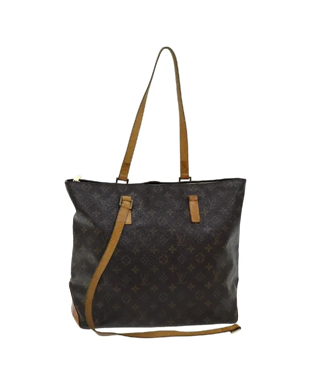 Monogram Canvas Tote Bag with Shoulder Strap - Preowned LV Handbag