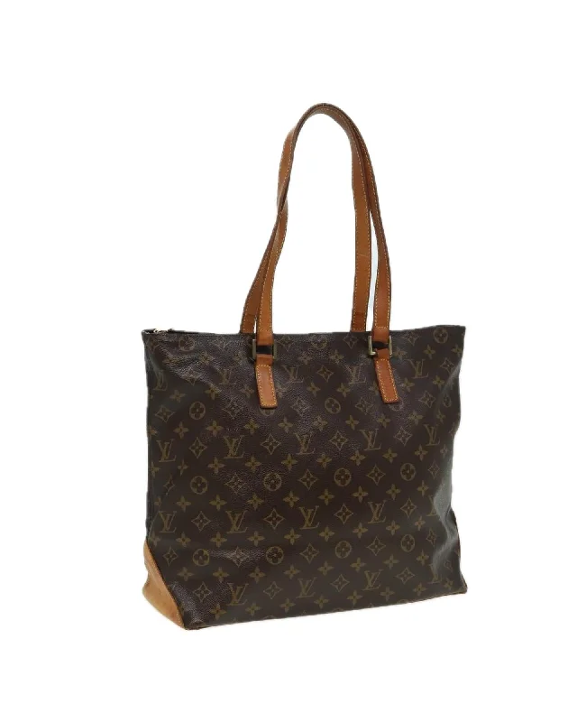 Monogram Canvas Cabas Mezzo Tote Bag