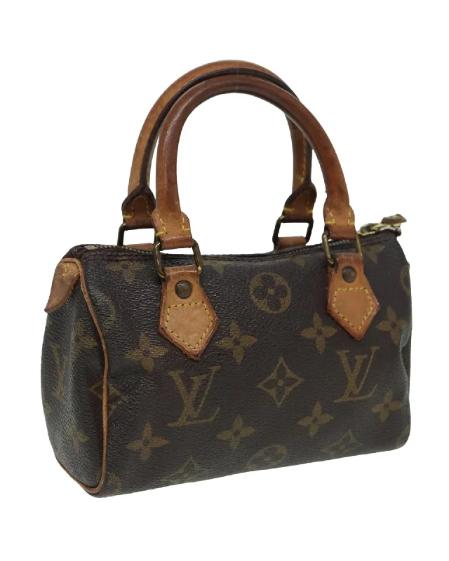 Monogram Canvas Mini Speedy Hand Bag