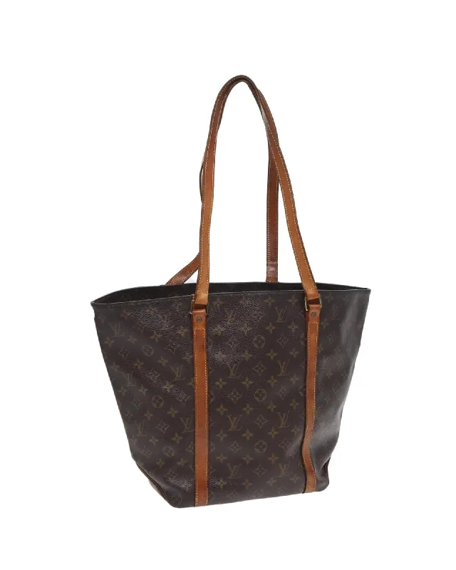 Monogram Canvas Sac Shopping Tote Bag