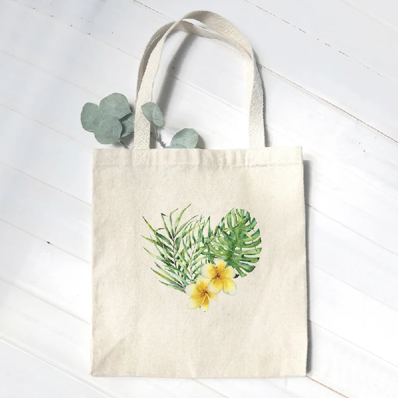 Tropical Heart - Canvas Tote Bag