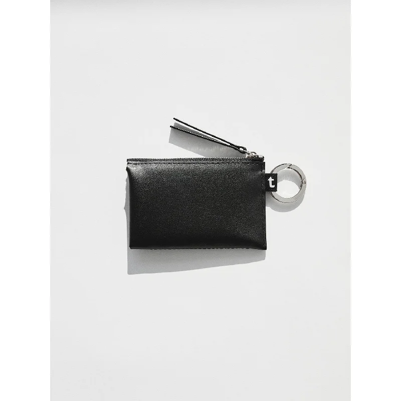 Vegan Leather Terrible Zip Pouch Small