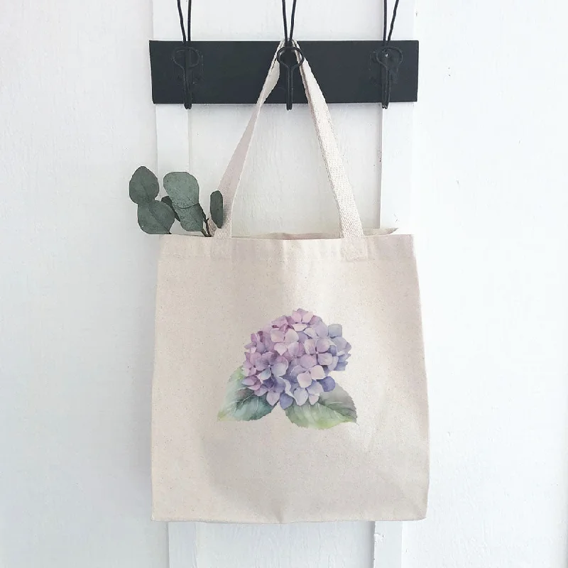 Watercolor Hydrangea - Canvas Tote Bag