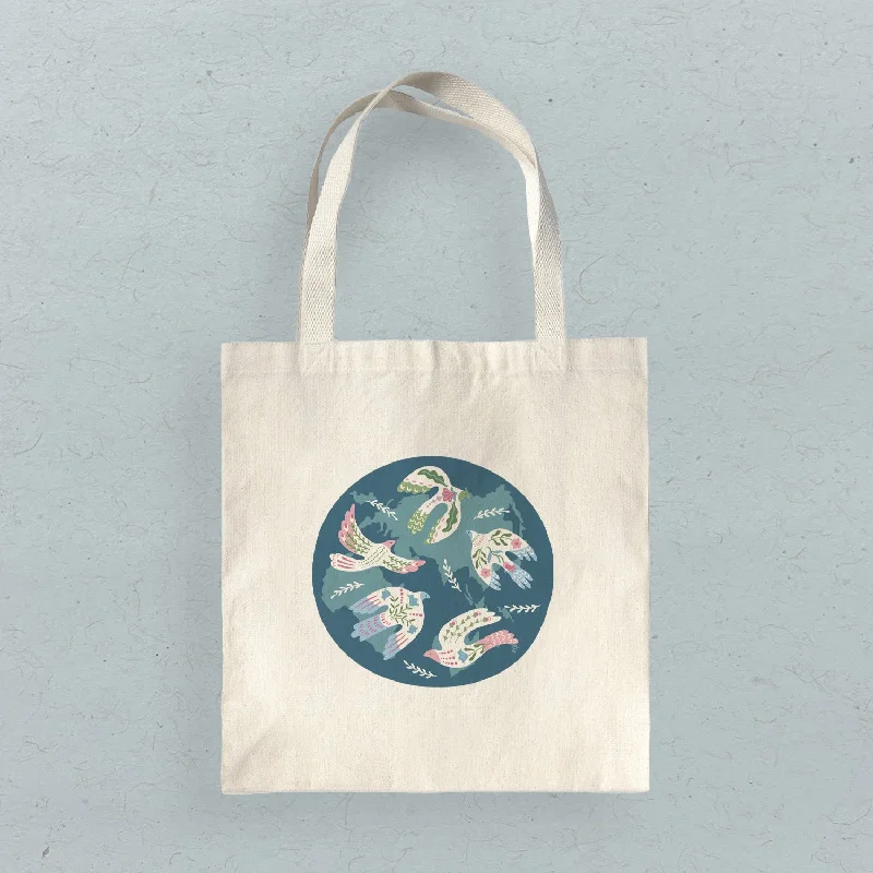 World Doves - Canvas Tote Bag