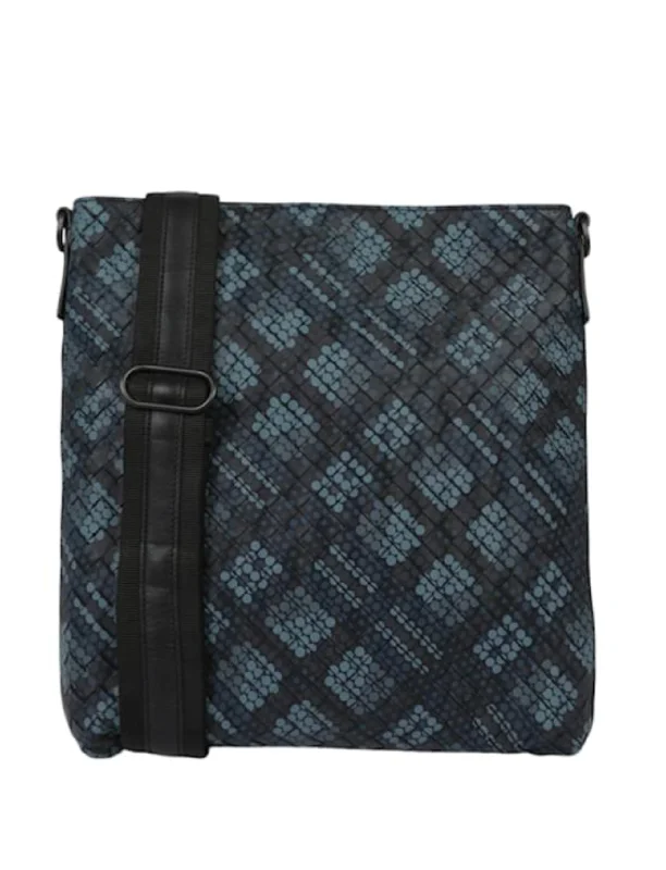 Bottega Veneta Tartan Dot Imitation Messenger Bag