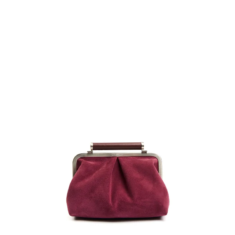 BURGUNDY PARTY CLUTCH