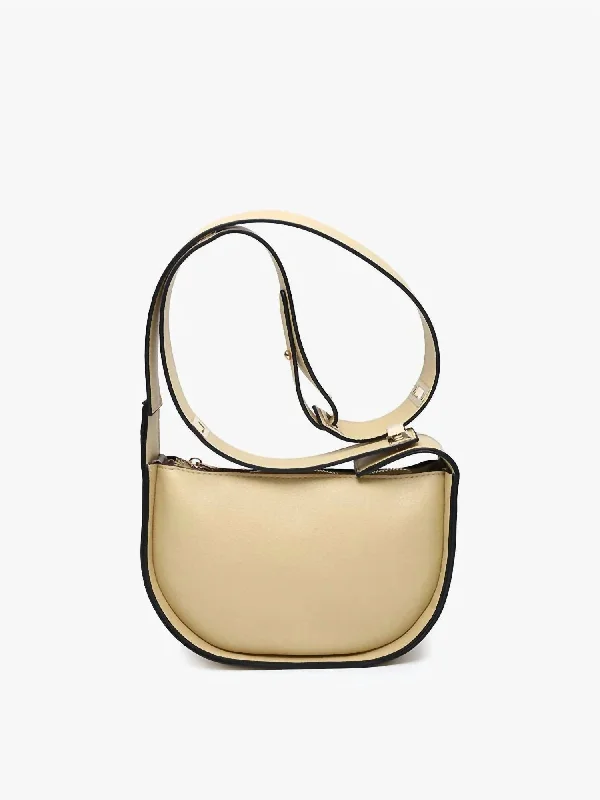 Celine Crecsent Shoulder Bag In Yellow