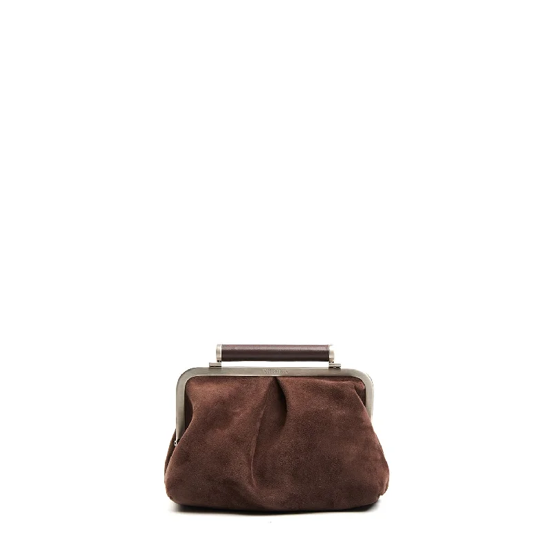 DARK BROWN PARTY CLUTCH